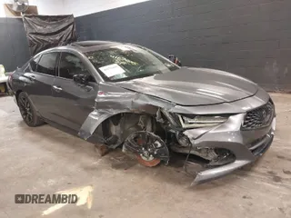 2022 Acura TLX w/A-Spec Package with VIN 19UUB6F59NA001068, listed as a IAAI auction lot 41676695 with Not Provided miles and . Bid and sale history available at DreamBid. Image 1.