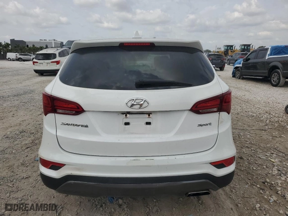 2017 Hyundai Santa Fe Sport 2.4L with VIN 5NMZT3LB7HH003969, listed as a Copart auction lot 50086575 with NaN miles and Salvage Title. Bid and sale history available at carsss.com. Image 7.