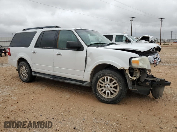 2012 Ford Expedition EL King Ranch with VIN 1FMJK1H57CEF06514, listed as a Copart auction lot 69575204 with 165,505 mi miles and Salvage Title. Bid and sale history available at carsss.com. Image 4.