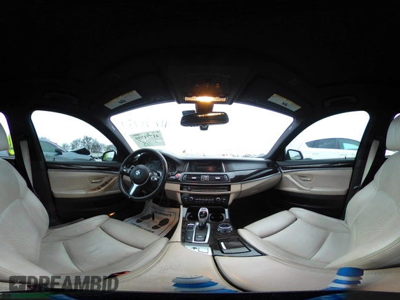 2014 BMW 5 Series 528i with VIN WBA5A5C53ED504191, listed as a IAAI auction lot 41771759 with 91,397 mi miles. Bid and sale history available at carsss.com. Image 24.
