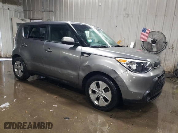 2014 Kia Soul with VIN KNDJN2A21E7044542, listed as a Copart auction lot 88684775 with 118,683 mi miles and Salvage Title. Bid and sale history available at carsss.com. Image 4.