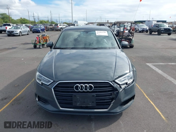 2019 Audi A3 Premium with VIN WAUAUGFF1K1011810, listed as a IAAI auction lot 41085240 with 51,644 mi miles and . Bid and sale history available at DreamBid. Image 12.