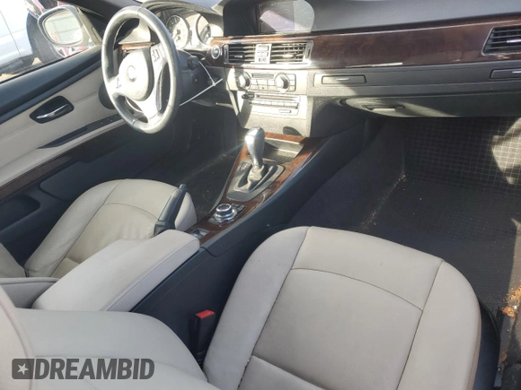 2011 BMW 3 Series 335i with VIN WBADX7C52BE581520, listed as a Copart auction lot 46274205 with 43,724 mi miles and Salvage Title. Bid and sale history available at carsss.com. Image 8.