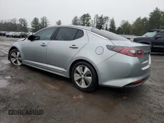 2014 Kia Optima Hybrid EX with VIN KNAGN4AD4E5073906, listed as a Copart auction lot 72960004 with 123,453 mi miles and Salvage Title. Bid and sale history available at carsss.com. Image 2.