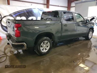 2025 Chevrolet Silverado 1500 LT with VIN 1GCPACED1SZ172058, listed as a Copart auction lot 45905145 with 8,609 mi miles and Clean Title. Bid and sale history available at DreamBid. Image 3.