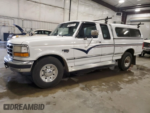1997 Ford F-250 with VIN 1FTHX25F7VEC46738, listed as a Copart auction lot 59603125 with 211,004 mi miles and Salvage title. Bid and sale history available at DreamBid. Image 1.