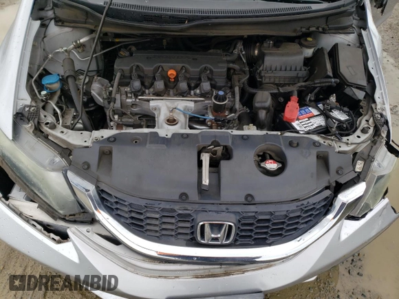 2015 Honda Civic Sedan LX with VIN 2HGFB2F57FH516977, listed as a Copart auction lot 49479835 with 128,821 mi miles and Salvage Title. Bid and sale history available at carsss.com. Image 11.
