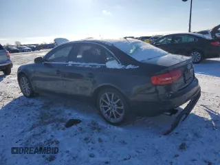 2014 Audi A4 Premium Plus with VIN WAUFFAFL1EA065874, listed as a Copart auction lot 87691285 with 62,172 mi miles and Salvage Title. Bid and sale history available at carsss.com. Image 2.