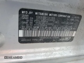 2020 Mitsubishi Outlander Sport ES 2.0 with VIN JA4AR3AU3LU029142, listed as a Copart auction lot 41417495 with 0 mi miles and Salvage Title. Bid and sale history available at carsss.com. Image 14.