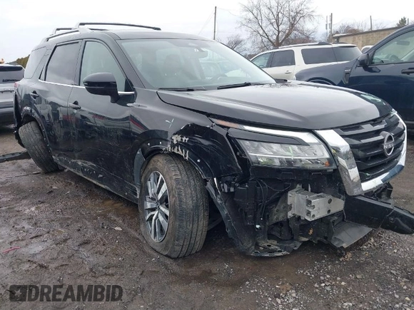 2024 Nissan Pathfinder SL z VIN 5N1DR3CC9RC284511, wystawiony jako IAAI lot #41717753 z przebiegiem 2 200 mil mil oraz . Historia ofert i sprzedaży dostępna na DreamBid. Obrazek 1.