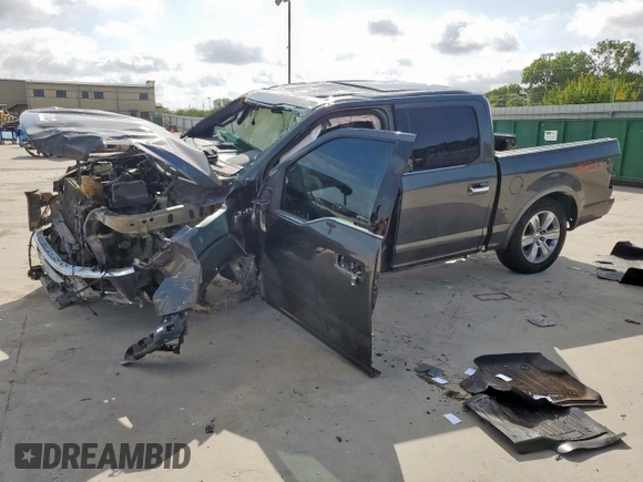 2015 Ford F-150 XLT with VIN 1FTEW1EF9FFC92311, listed as a Copart auction lot 61742485 with 135,491 mi miles and Salvage title. Bid and sale history available at DreamBid. Image 1.