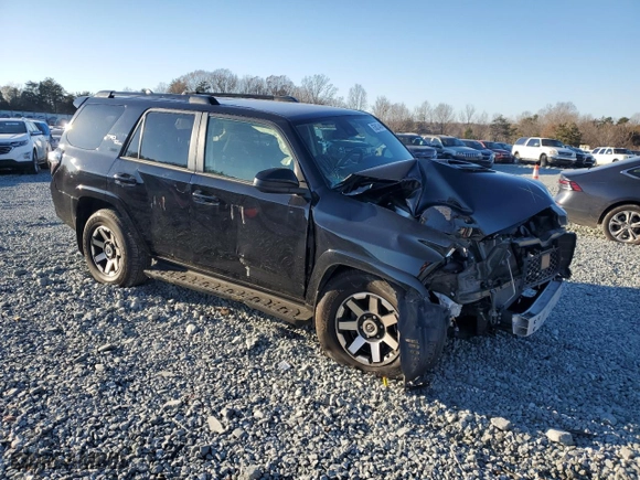2023 Toyota 4Runner TRD Off Road with VIN JTEPU5JR6P6130526, listed as a Copart auction lot 83603484 with 0 mi miles and Salvage Title. Bid and sale history available at carsss.com. Image 4.