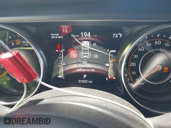 2021 Jeep Wrangler Sport S z VIN 1C4HJXAG6MW872318, wystawiony jako IAAI lot #42273906 z przebiegiem 31 003 mil mil oraz . Historia ofert i sprzedaży dostępna na DreamBid. Obrazek 7.