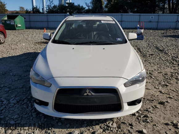 2013 Mitsubishi Lancer GT with VIN JA32U8FW8DU014720, listed as a Copart auction lot 75509414 with 153,645 mi miles and Salvage Title. Bid and sale history available at carsss.com. Image 5.
