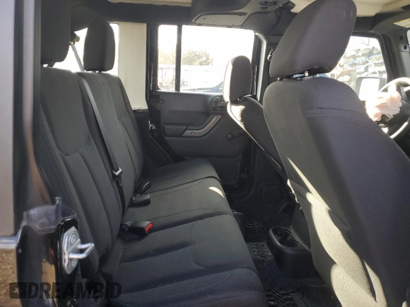 2018 Jeep Wrangler JK Unlimited Sport S with VIN 1C4BJWDGXJL828251, listed as a Copart auction lot 43981225 with 0 mi miles and Salvage Title. Bid and sale history available at carsss.com. Image 10.