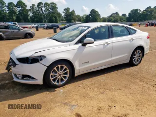 2017 Ford Fusion Hybrid SE with VIN 3FA6P0LU4HR355453, listed as a Copart auction lot 61767395 with 95,158 mi miles and Salvage title. Bid and sale history available at DreamBid. Image 1.