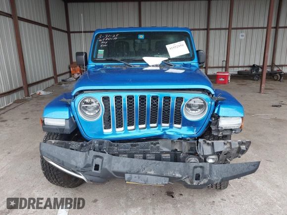2020 Jeep Gladiator Overland with VIN 1C6HJTFG6LL212997, listed as a IAAI auction lot 41952950 with 60,803 mi miles and . Bid and sale history available at DreamBid. Image 12.