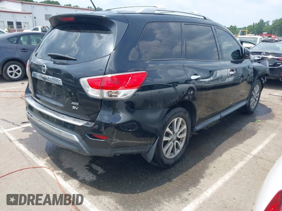 2016 Nissan Pathfinder SL with VIN 5N1AR2MM5GC642088, listed as a IAAI auction lot 42581116 with 127,954 mi miles and . Bid and sale history available at DreamBid. Image 4.