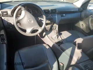 2003 Mercedes-Benz C 230 Kompressor with VIN WDBRF40J73A526306, listed as a Copart auction lot 45041735 with 94,641 mi miles and Salvage Title. Bid and sale history available at DreamBid. Image 8.