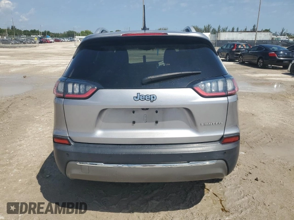 2020 Jeep Cherokee Limited with VIN 1C4PJLDB9LD581732, listed as a Copart auction lot 50204565 with 41,561 mi miles and Non repairable. Bid and sale history available at DreamBid. Image 6.