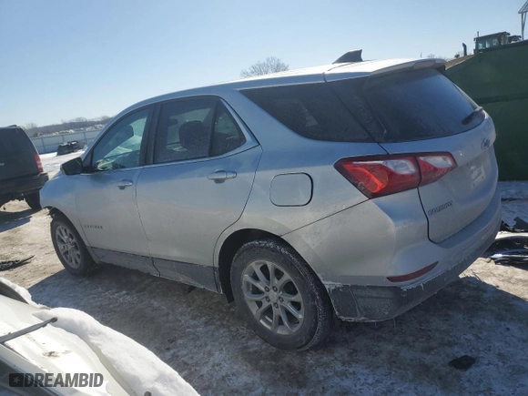 2021 Chevrolet Equinox LT with VIN 3GNAXKEV5MS167492, listed as a Copart auction lot 45908355 with 30,722 mi miles and Salvage Title. Bid and sale history available at carsss.com. Image 2.