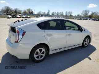 2012 Toyota Prius One with VIN JTDKN3DU9C5455557, listed as a Copart auction lot 50613885 with 131,870 mi miles and Salvage Title. Bid and sale history available at carsss.com. Image 3.