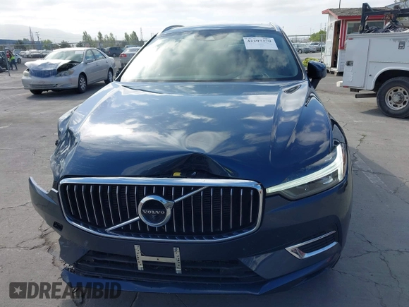 2021 Volvo XC60 Inscription Expression with VIN YV4BR0DL5M1820896, listed as a IAAI auction lot 42207370 with 58,670 mi miles and . Bid and sale history available at DreamBid. Image 12.