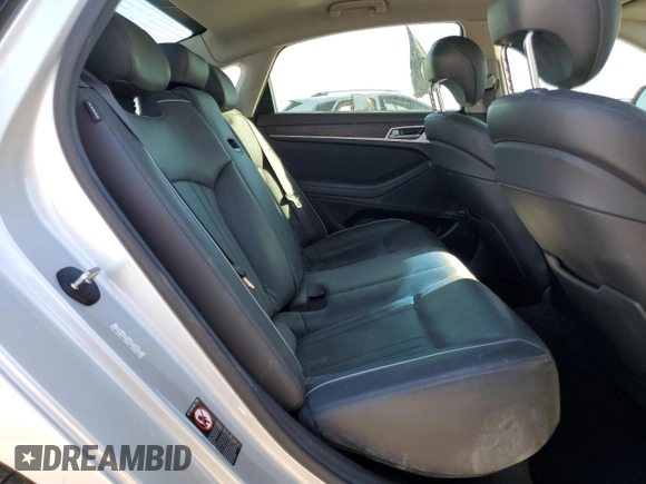 2017 Genesis G80 Ultimate with VIN KMHGN4JFXHU173390, listed as a Copart auction lot 80907504 with 112,660 mi miles and Salvage Title. Bid and sale history available at DreamBid. Image 10.