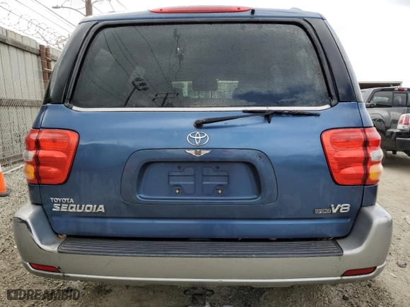 2001 Toyota Sequoia SR5 with VIN 5TDZT34A01S036742, listed as a Copart auction lot 54757775 with 211,363 mi miles and Clean Title. Bid and sale history available at carsss.com. Image 6.