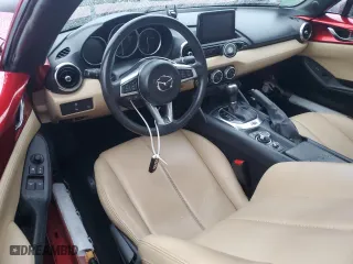 2018 Mazda MX-5 Miata RF Grand Touring with VIN JM1NDAM76J0204004, listed as a Copart auction lot 73985134 with 0 mi miles and Non Repairable. Bid and sale history available at carsss.com. Image 8.