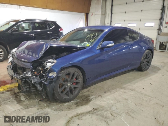 2016 Hyundai Genesis Coupe 3.8L Base with VIN KMHHT6KJ8GU132747, listed as a Copart auction lot 84431054 with 111,173 mi miles and Non Repairable. Bid and sale history available at carsss.com. Image 1.
