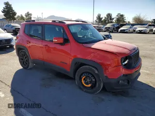 2018 Jeep Renegade Altitude with VIN ZACCJABBXJPJ55128, listed as a Copart auction lot 46362905 with 66,798 mi miles and Clean Title. Bid and sale history available at DreamBid. Image 4.