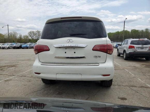 2011 Infiniti QX56 8-passenger z VIN JN8AZ2NC7B9300341, wystawiony jako Copart lot #52969675 z przebiegiem 146 118 mil mil oraz Szkoda całkowita • Salvage title. Historia ofert i sprzedaży dostępna na DreamBid. Obrazek 6.