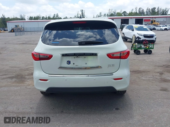 2013 Infiniti JX35 with VIN 5N1AL0MN3DC315618, listed as a IAAI auction lot 42107516 with 178,518 mi miles and . Bid and sale history available at DreamBid. Image 16.