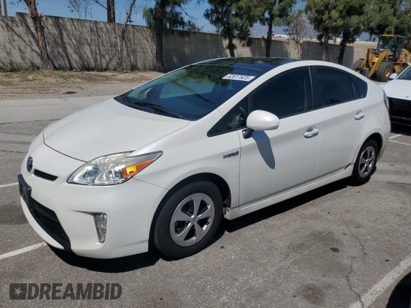 2012 Toyota Prius One with VIN JTDKN3DU9C1533195, listed as a Copart auction lot 52617625 with 159,480 mi miles and Clean Title. Bid and sale history available at carsss.com. Image 1.