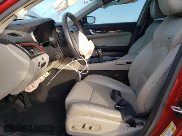2014 Cadillac CTS Luxury RWD with VIN 1G6AR5SX8E0155133, listed as a Copart auction lot 49601595 with 37,554 mi miles and Salvage Title. Bid and sale history available at carsss.com. Image 7.