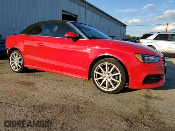2016 Audi A3 2.0T Premium Plus with VIN WAUY8LFF3G1085443, listed as a Copart auction lot 71279533 with 36,929 mi miles. Bid and sale history available at carsss.com. Image 4.