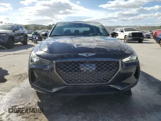 2019 Genesis G70 3.3T Advanced with VIN KMTG34LE4KU034332, listed as a Copart auction lot 76933854 with 72,160 mi miles and Non Repairable. Bid and sale history available at carsss.com. Image 5.