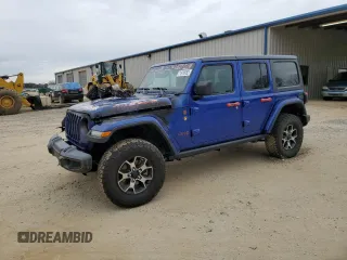 2020 Jeep Wrangler Unlimited Recon with VIN 1C4HJXFN4LW178832, listed as a Copart auction lot 71918762 with Not provided miles and Salvage title. Bid and sale history available at DreamBid. Image 1.