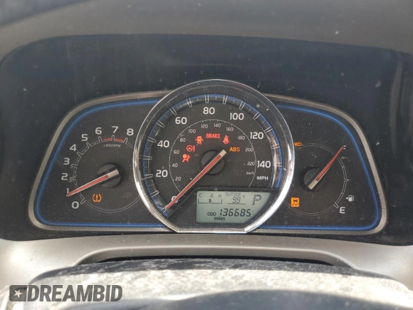 2013 Toyota RAV4 Limited с VIN 2T3DFREV1DW054384, выставлен на аукционе Copart как лот 61903215 с пробегом 136 685 миль миль и Списание • Salvage title. История ставок и продаж доступна на DreamBid. Изображение 9.