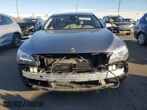 2011 BMW 7 Series 750Li xDrive with VIN WBAKC8C51BC432813, listed as a Copart auction lot 82783204 with 88,541 mi miles and Salvage Title. Bid and sale history available at carsss.com. Image 5.