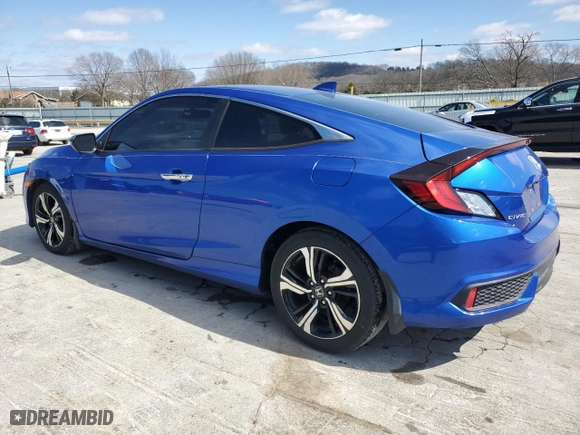 2016 Honda Civic Coupe Touring with VIN 2HGFC3B94GH362130, listed as a Copart auction lot 47612125 with 121,995 mi miles and Salvage Title. Bid and sale history available at carsss.com. Image 2.