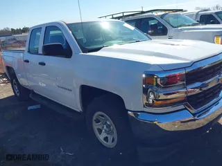 2018 Chevrolet Silverado 1500 Work Truck with VIN 1GCVKNEC3JZ179423, listed as a IAAI auction lot 41447512 with 126,180 mi miles. Bid and sale history available at carsss.com. Image 1.