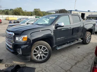 2022 GMC Canyon 4WD Denali with VIN 1GTG6EENXN1314996, listed as a Copart auction lot 70846884 with 12,739 mi miles and Salvage Title. Bid and sale history available at carsss.com. Image 1.