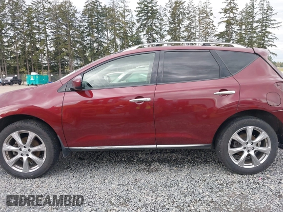 2012 Nissan Murano SV with VIN JN8AZ1MW9CW233153, listed as a IAAI auction lot 41974294 with 91,157 mi miles and . Bid and sale history available at carsss.com. Image 15.