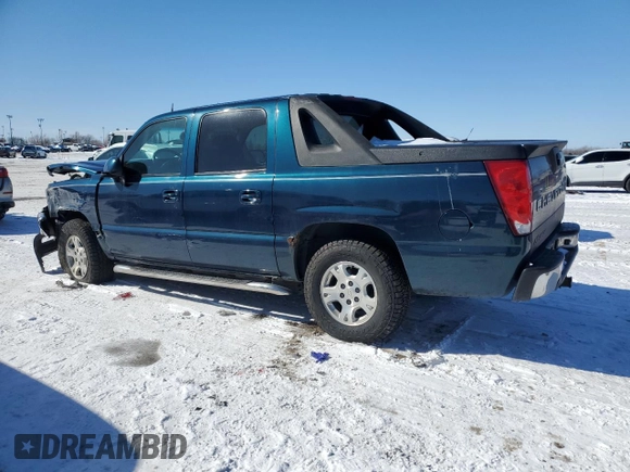 2005 Chevrolet Avalanche Z71 with VIN 3GNEK12Z25G288194, listed as a Copart auction lot 44747375 with 211,284 mi miles and Salvage Title. Bid and sale history available at carsss.com. Image 2.