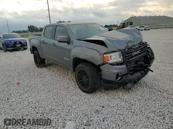 2022 GMC Canyon 2WD Elevation with VIN 1GTG5CEN0N1284916, listed as a Copart auction lot 77714874 with 0 mi miles and Salvage Title. Bid and sale history available at carsss.com. Image 11.