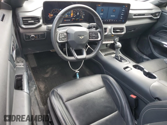 2024 Ford Mustang GT with VIN 1FA6P8CF0R5414891, listed as a Copart auction lot 54930515 with 16,663 mi miles and Salvage title. Bid and sale history available at DreamBid. Image 8.
