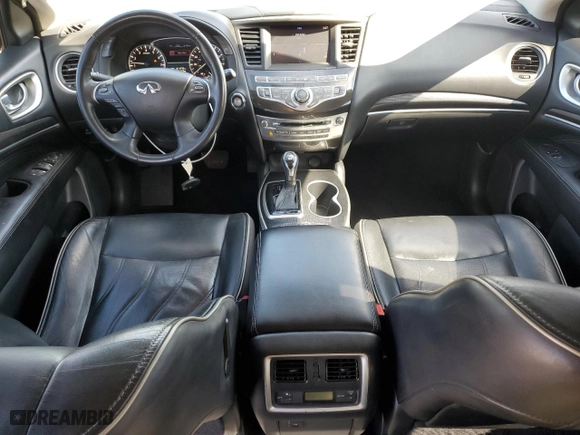 2017 Infiniti QX60 with VIN 5N1DL0MN2HC524917, listed as a Copart auction lot 45867905 with 121,279 mi miles and Salvage Title. Bid and sale history available at carsss.com. Image 8.