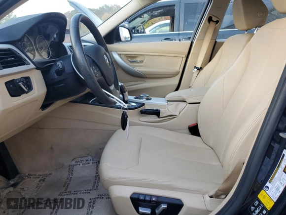 2016 BMW 3 Series 320i xDrive with VIN WBA8E5G59GNU19350, listed as a Copart auction lot 77673294 with 75,697 mi miles and Salvage Title. Bid and sale history available at carsss.com. Image 7.